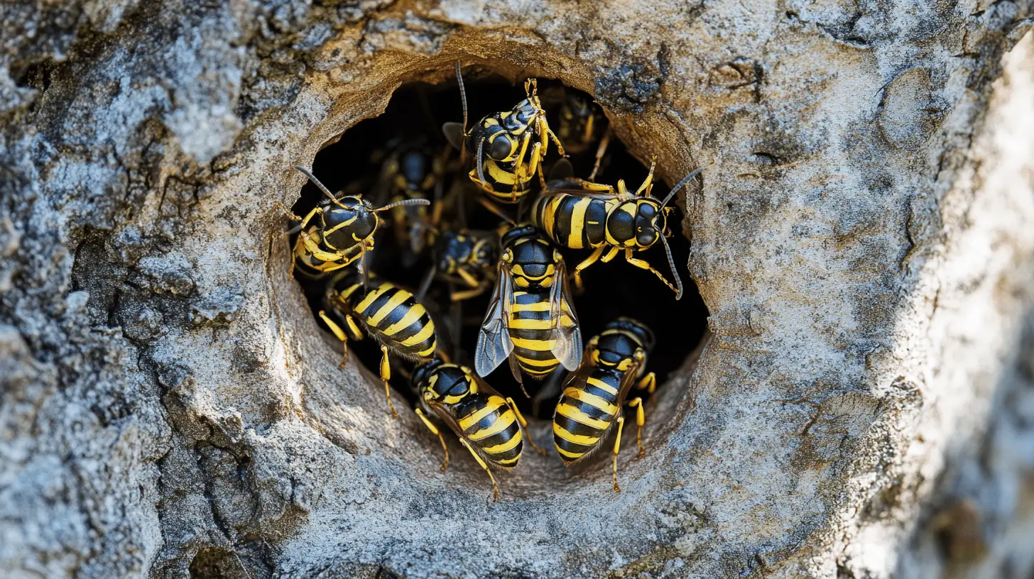 get rid of eastern yellow jackets